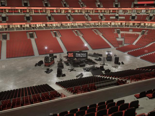 United Center - Section 219 Seat View United Center - Section 219 Seat View