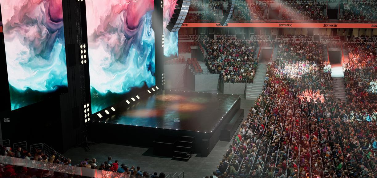 United Center - Section 219 Seat View