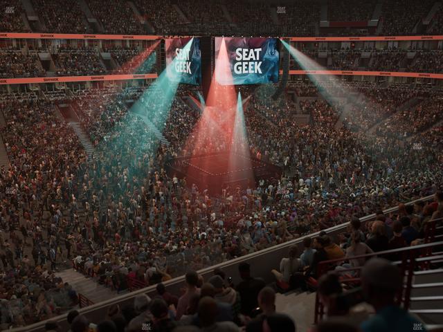 United Center - Section 220 Seat View