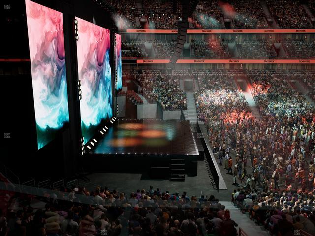 United Center - Section 220 Seat View United Center - Section 220 Seat View