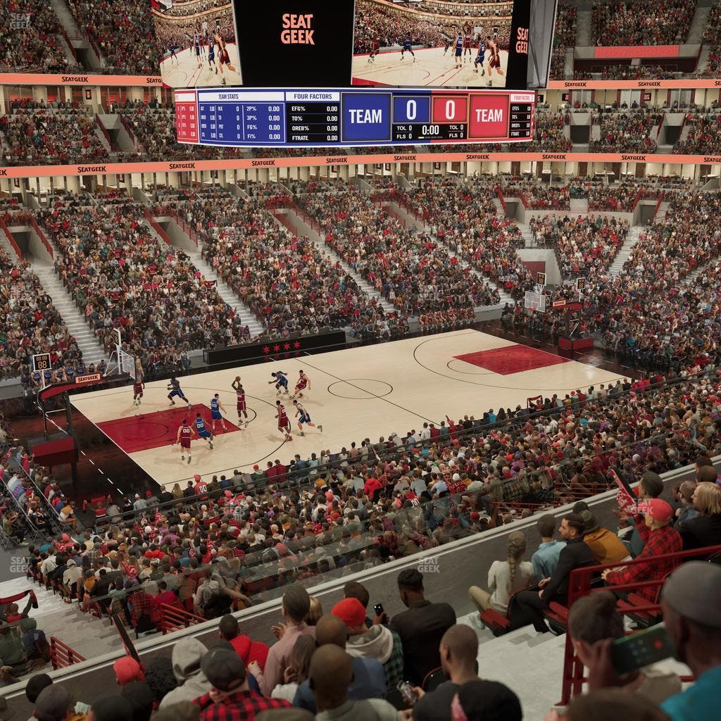 United Center - Section 220 Seat View