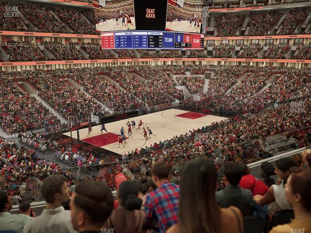 United Center - Section 221 A Seat View United Center - Section 221 A Seat View