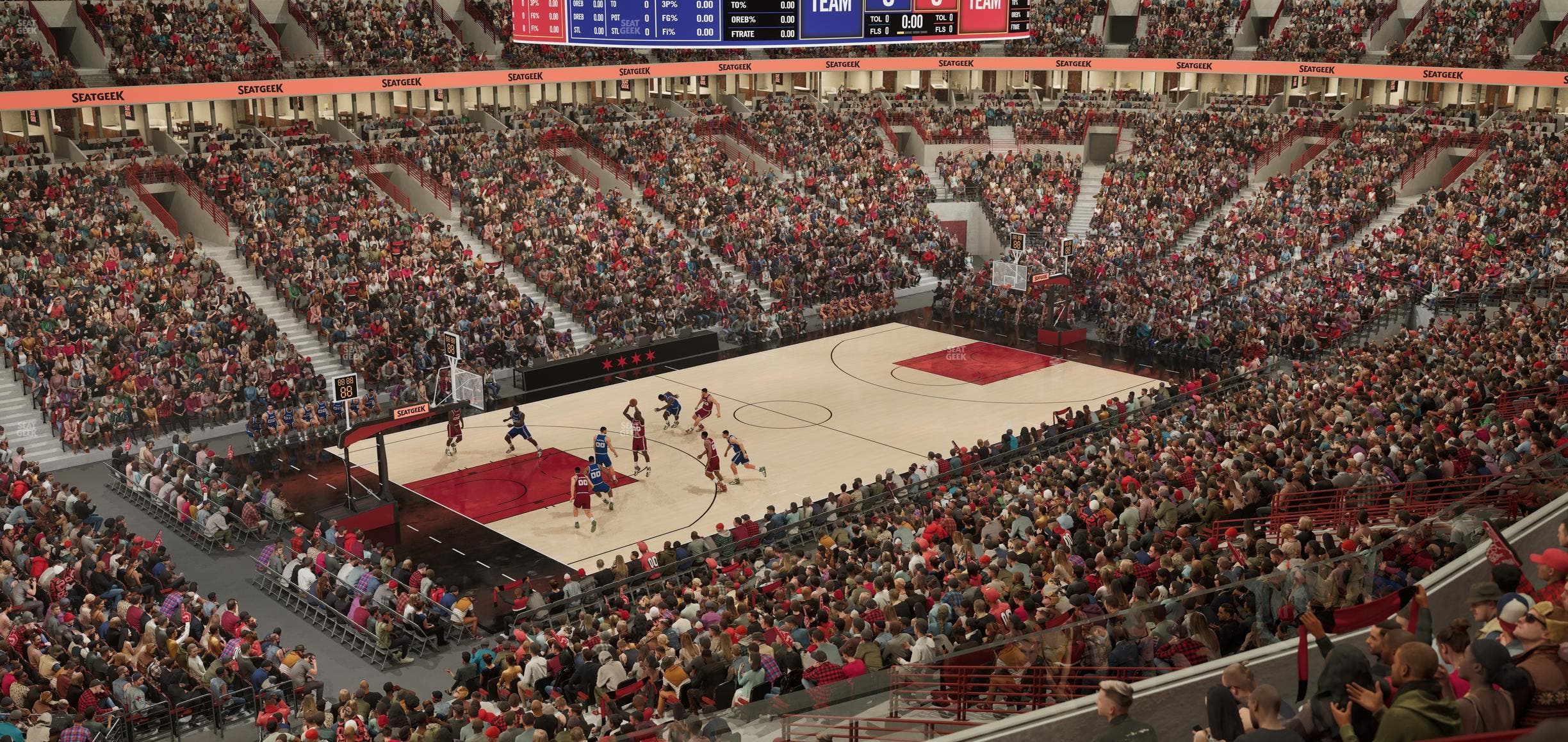 United Center - Section 221 Seat View