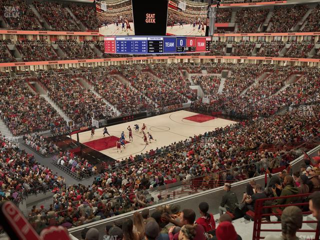 United Center - Section 221 Seat View United Center - Section 221 Seat View