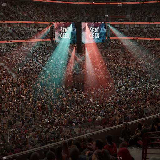 United Center - Section 221 Seat View