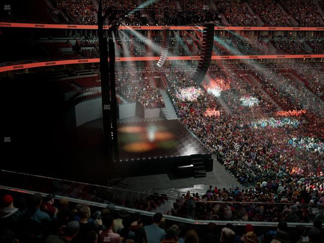 United Center - Section 221 Seat View United Center - Section 221 Seat View