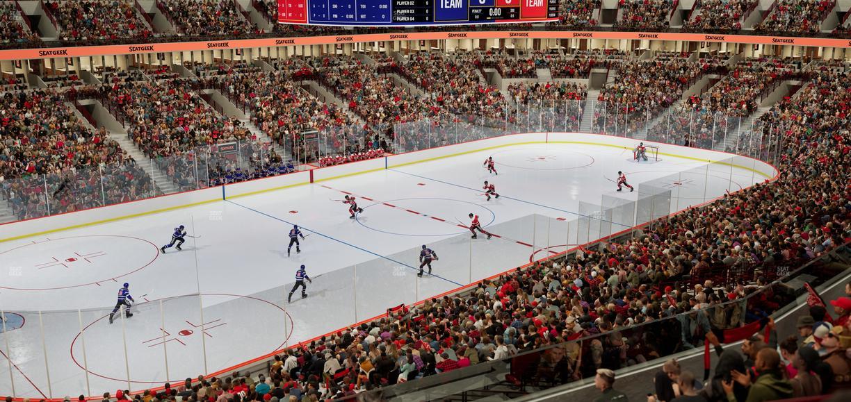 United Center - Section 221 Seat View