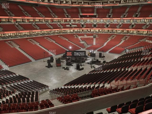 United Center - Section 222 Seat View
