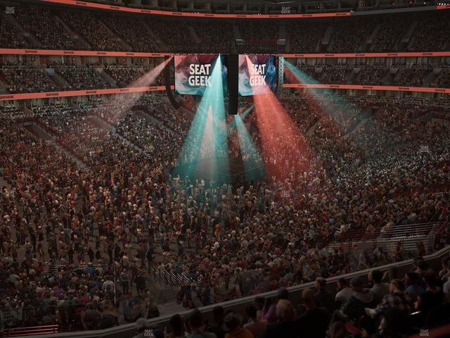 United Center - Section 222 Seat View
