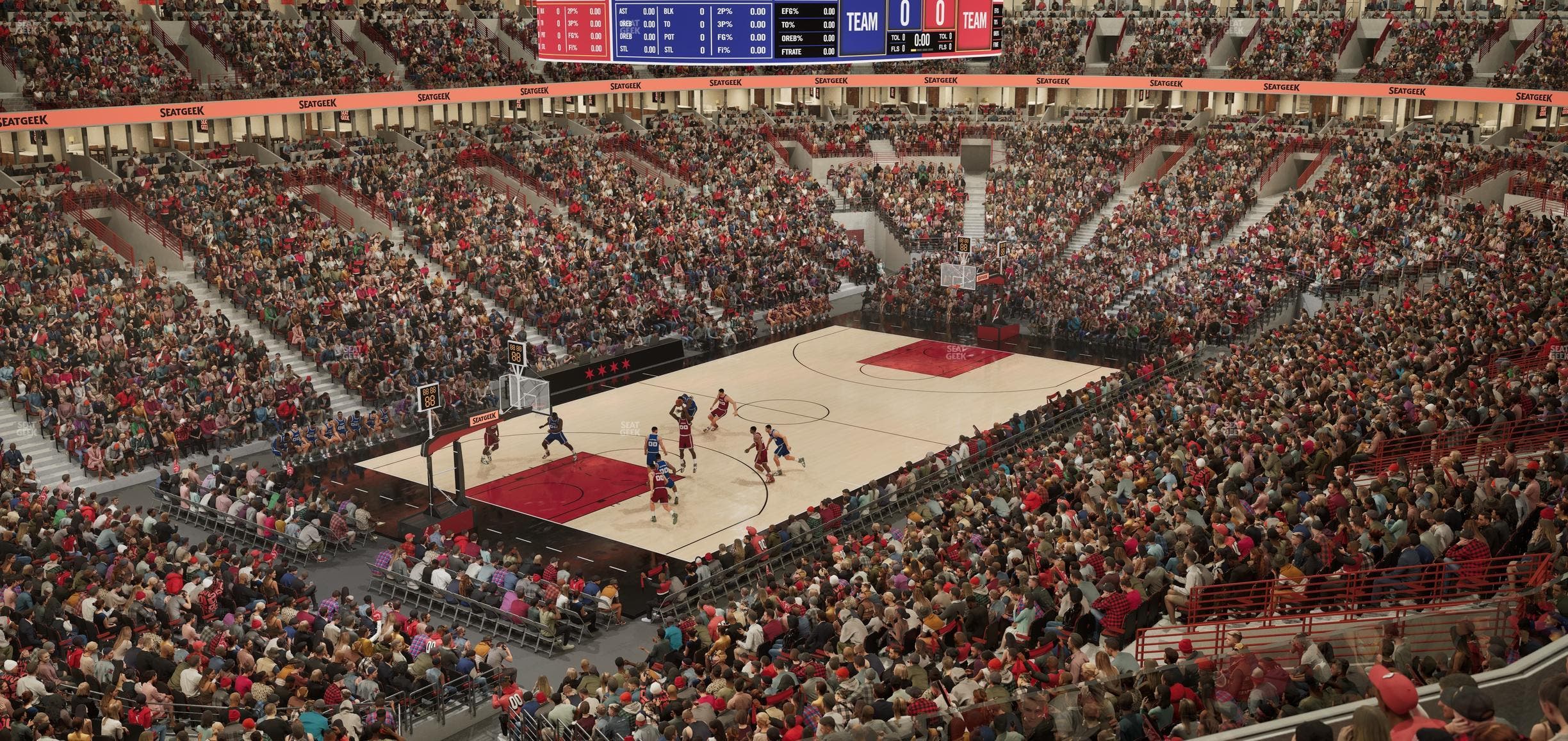 United Center - Section 222 Seat View