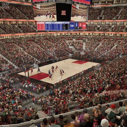 United Center - Section 222 Seat View