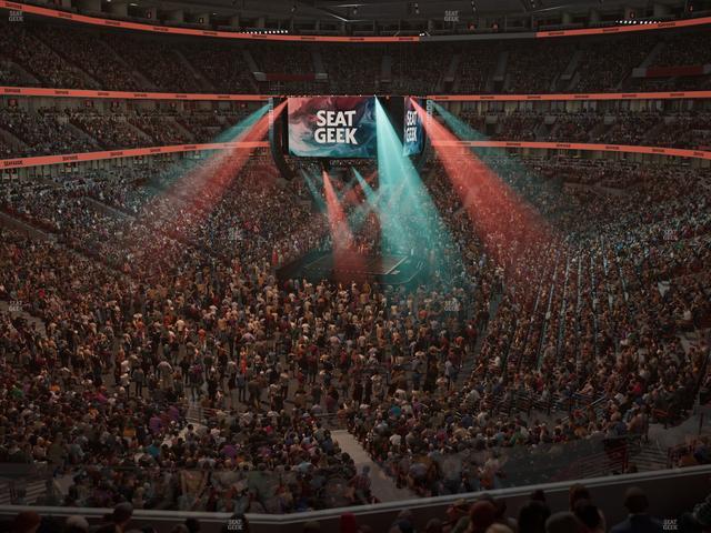 United Center - Section 224 Seat View