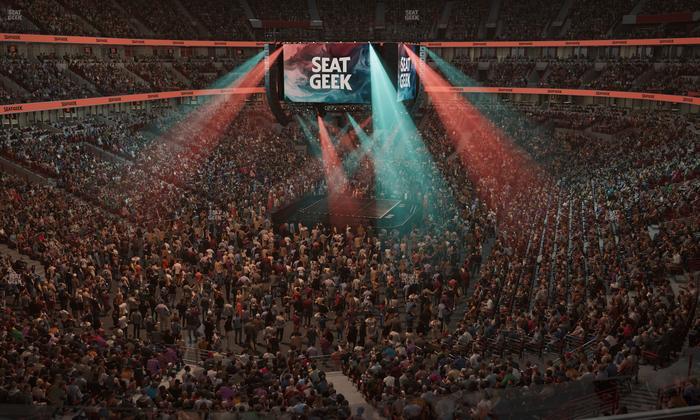 United Center - Section 224 Seat View