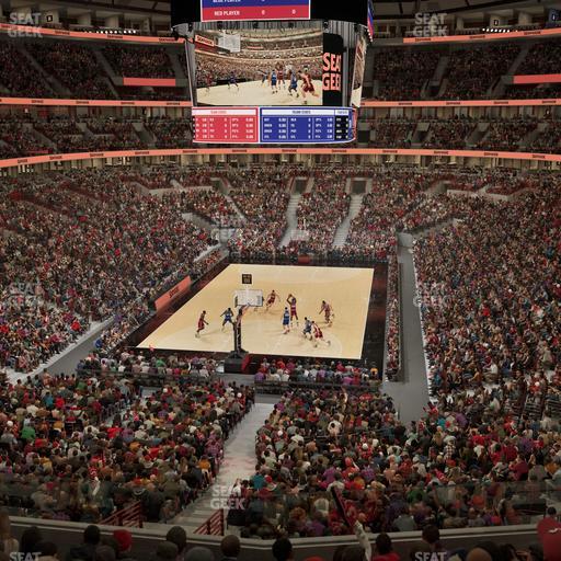 United Center - Section 225 Seat View