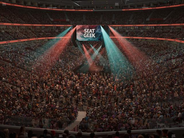 United Center - Section 225 Seat View