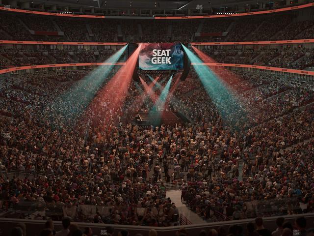 United Center - Section 227 Seat View