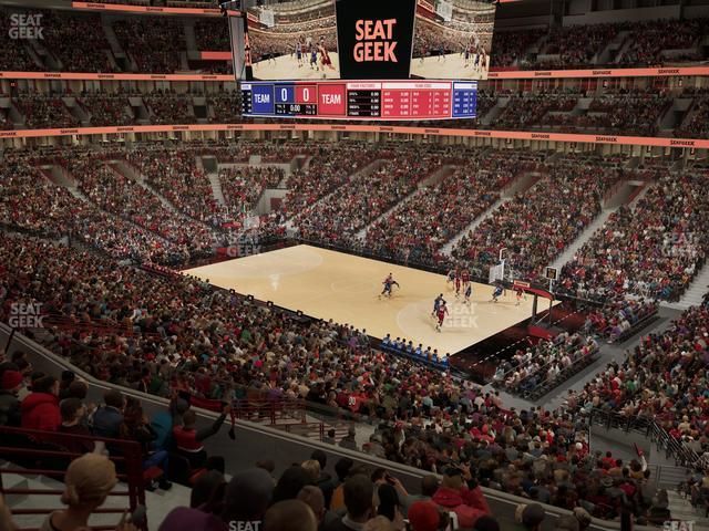 United Center - Section 231 Seat View