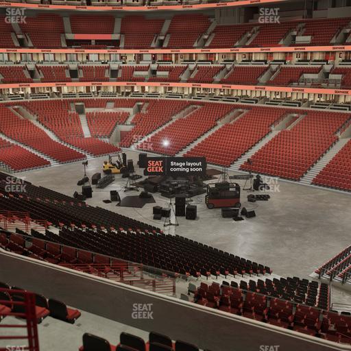 United Center - Section 231 Seat View