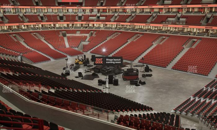 United Center - Section 231 Seat View