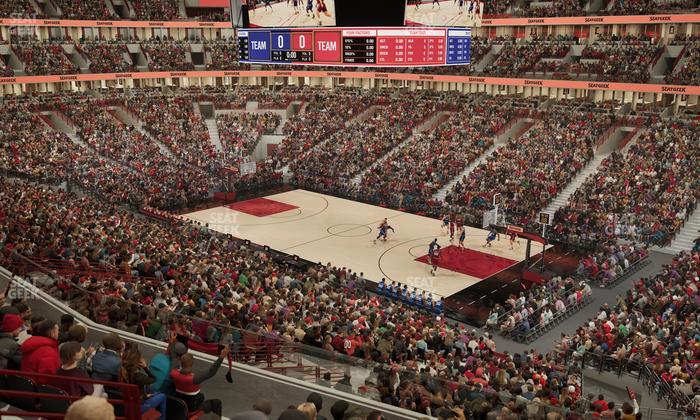 United Center - Section 231 Seat View