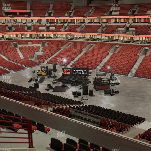 United Center - Section 232 Seat View