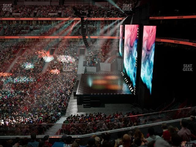 United Center - Section 232 Seat View