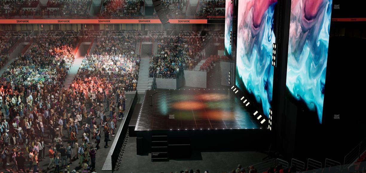 United Center - Section 232 Seat View
