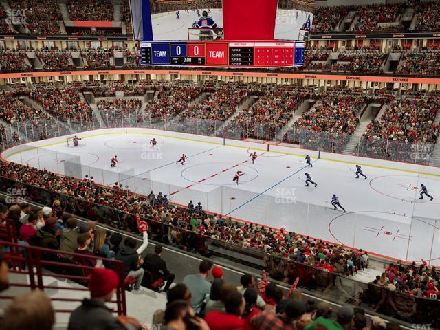 United Center - Section 232 Seat View