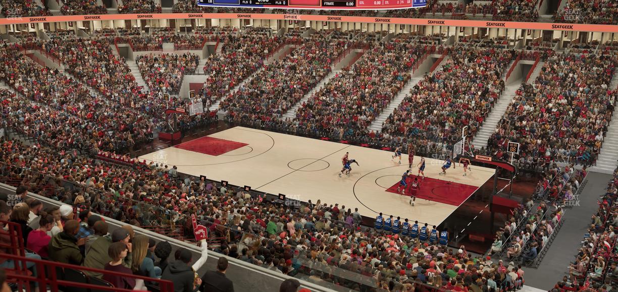 United Center - Section 232 Seat View