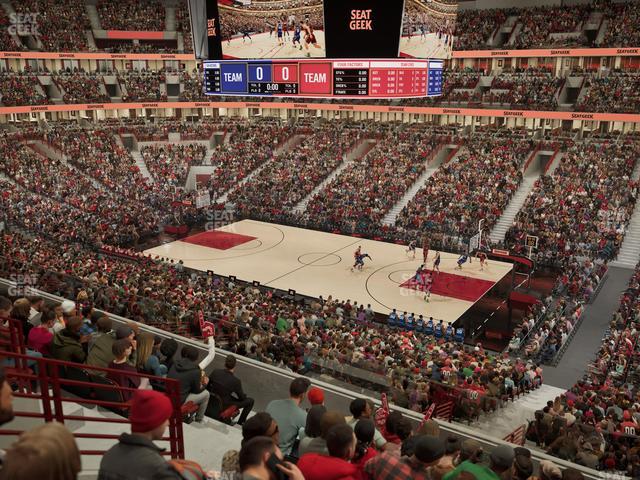 United Center - Section 232 Seat View United Center - Section 232 Seat View