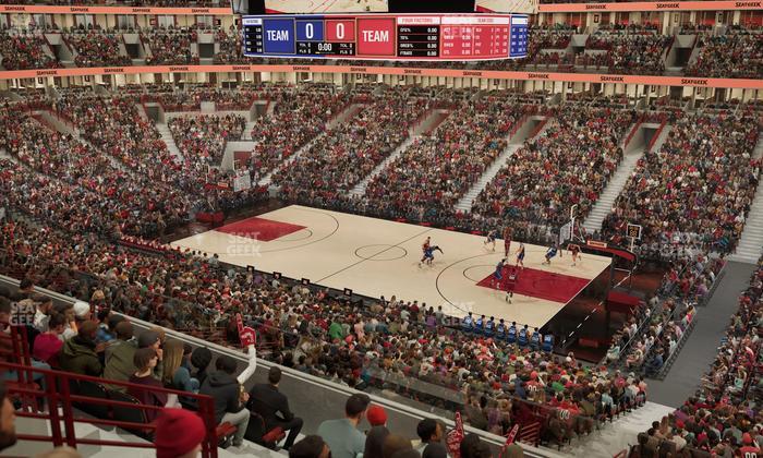 United Center - Section 232 Seat View