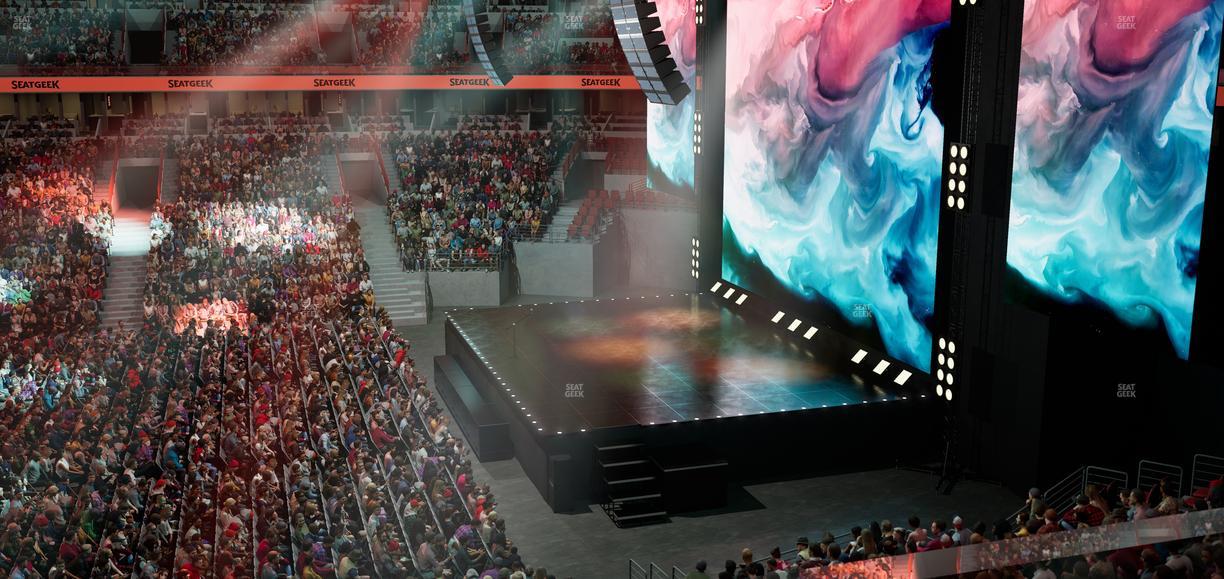 United Center - Section 233 Seat View