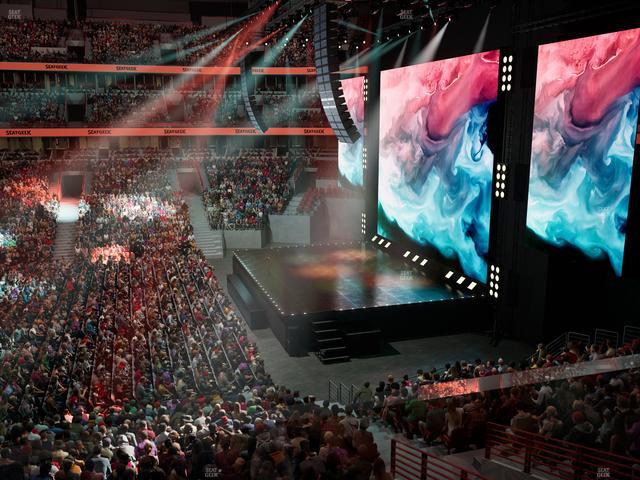 United Center - Section 233 Seat View