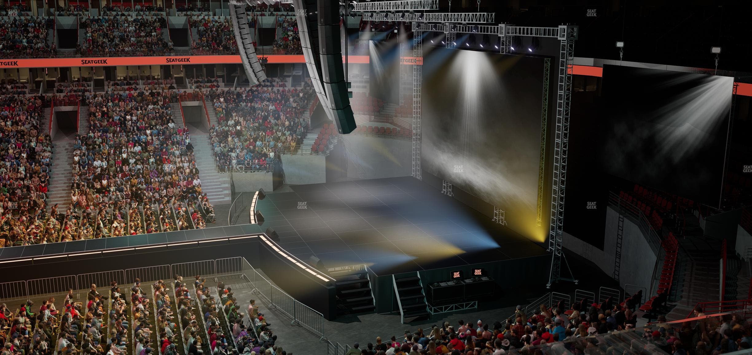 United Center - Section 233 Seat View