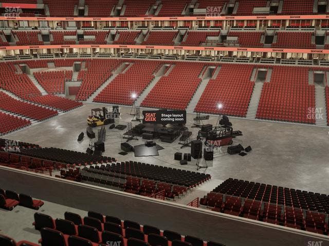 United Center - Section 233 Seat View