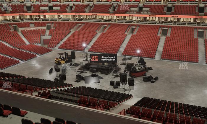 United Center - Section 233 Seat View