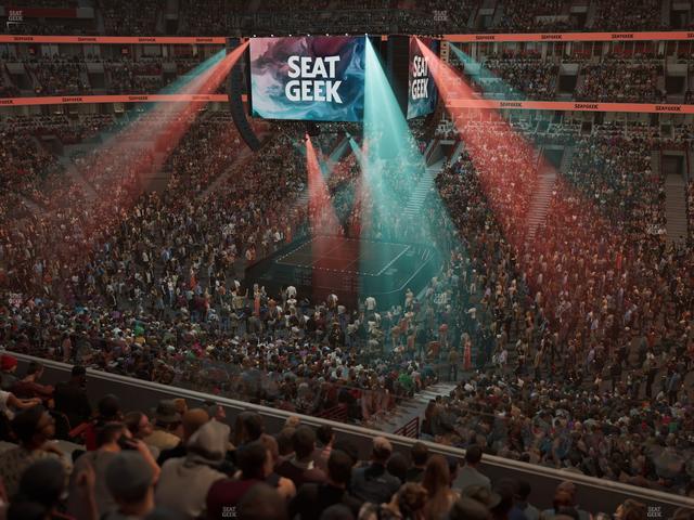 United Center - Section 233 Seat View