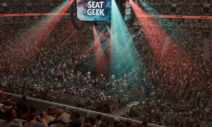 United Center - Section 233 Seat View