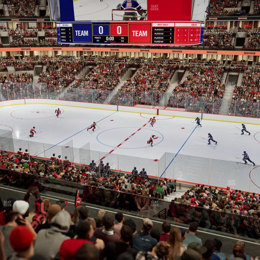 United Center - Section 233 Seat View