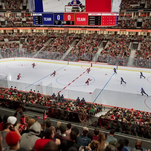 United Center - Section 233 Seat View
