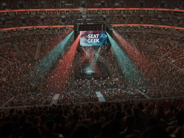 United Center - Section 301 Seat View