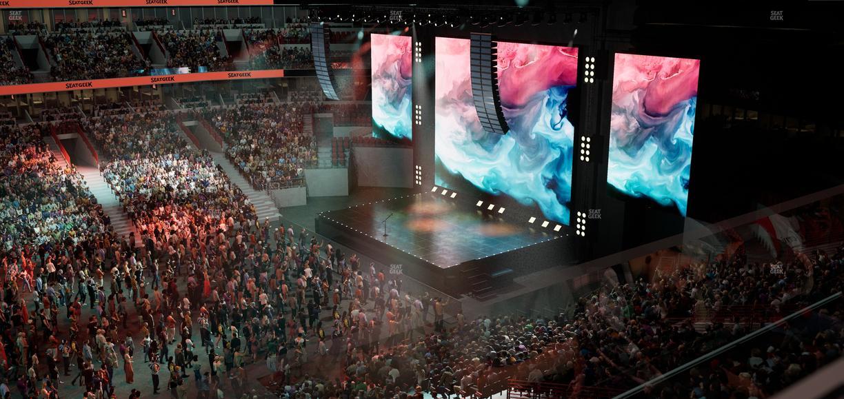 United Center - Section 301 Seat View