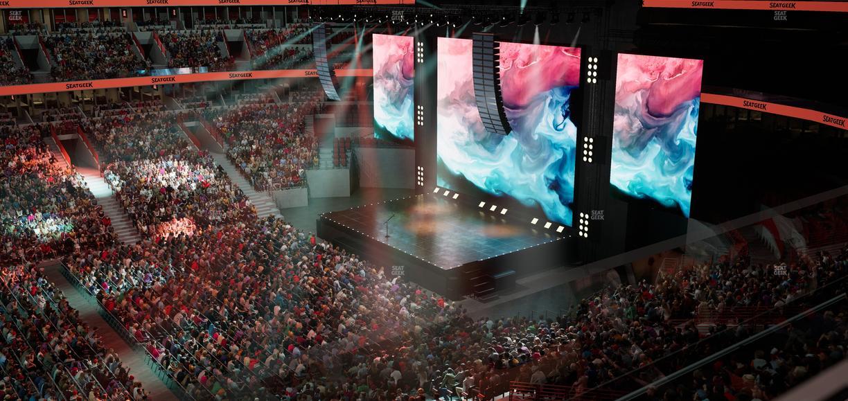 United Center - Section 301 Seat View