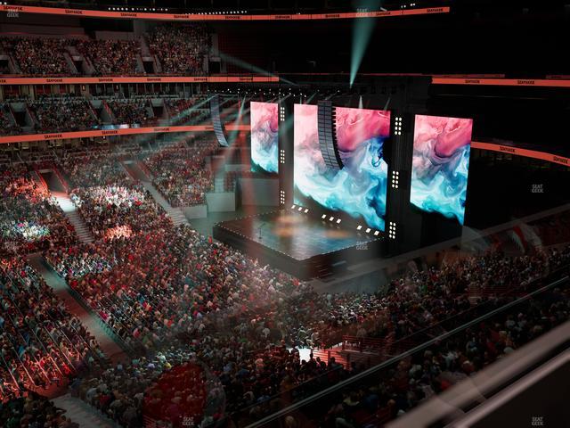 United Center - Section 301 Seat View