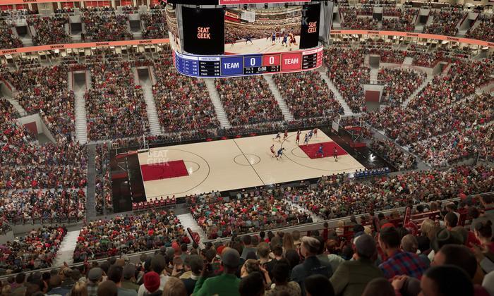 United Center - Section 302 A Seat View