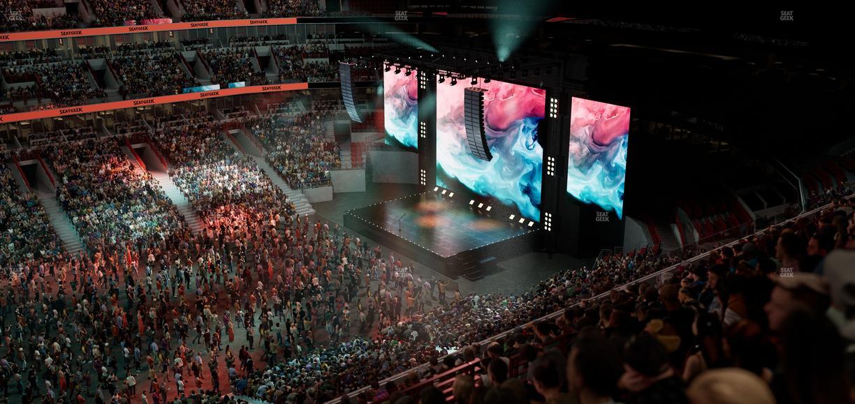 United Center - Section 302 A Seat View