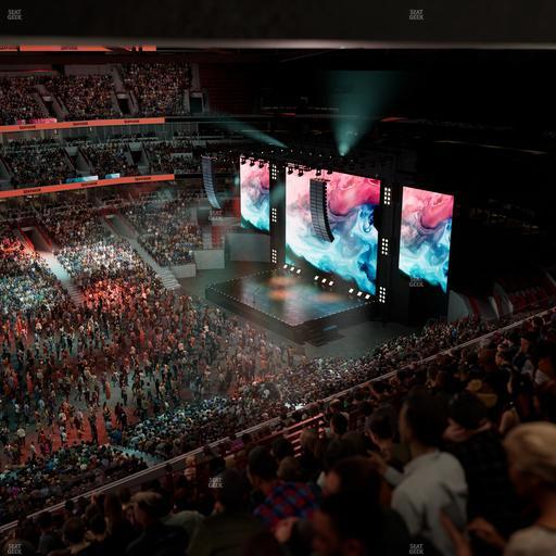 United Center - Section 302 A Seat View