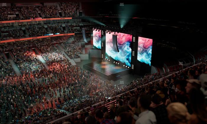 United Center - Section 302 A Seat View
