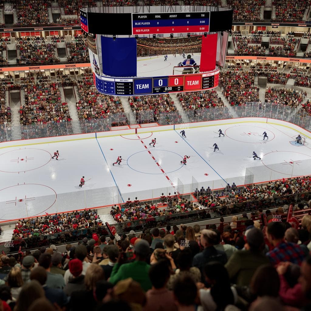 United Center - Section 302 A Seat View