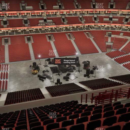 United Center - Section 302 A Seat View